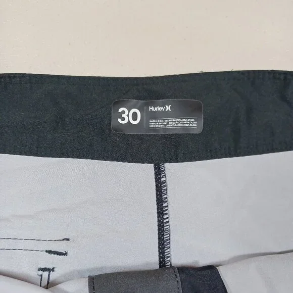 Hurley mens colorful striped Phanton swim surf board shorts 30 - Picture 3 of 5